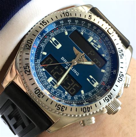 breitling b one blue|Breitling b1 for sale.